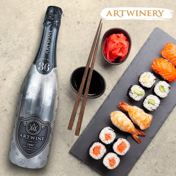 Artwine Brut White 2015 Gift Boxed
