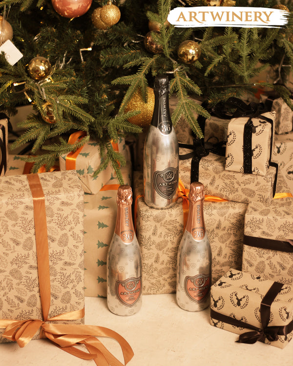 Artwine Brut Rose 2015 Gift Boxed