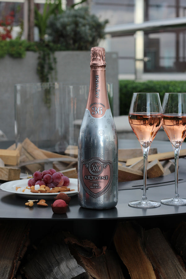 Artwine Brut Rose 2015 Gift Boxed