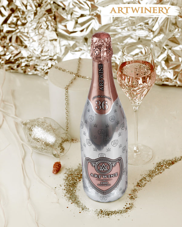 Artwine Brut Rose 2015 Gift Boxed
